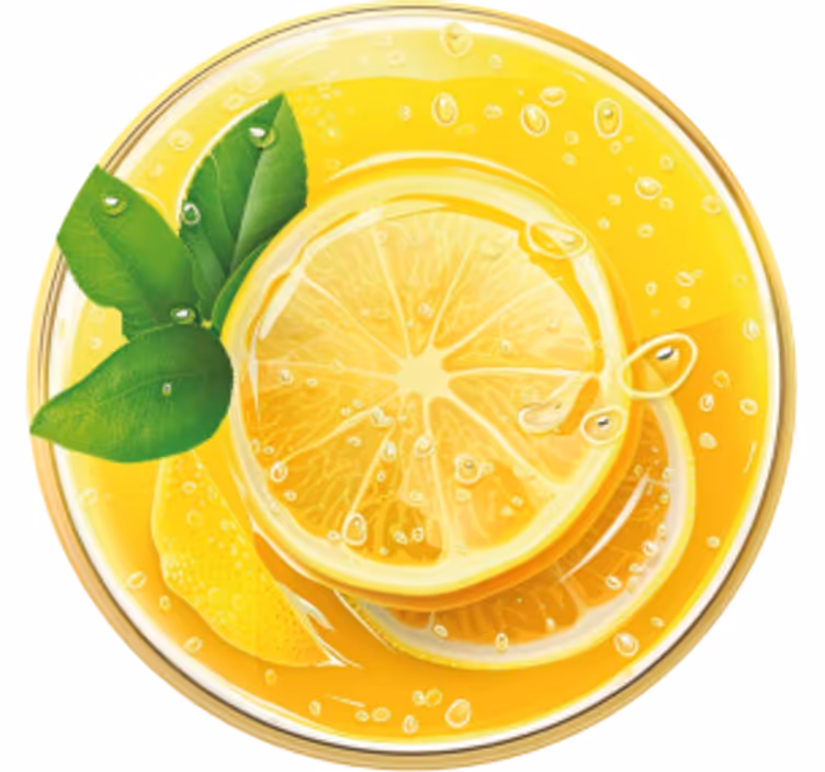 Limonade andere onderzetter - TenStickers