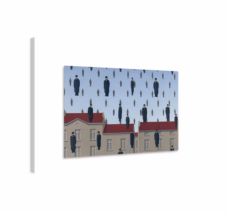 Golconda-kunststijl Canvas schilderij kunst - TenStickers