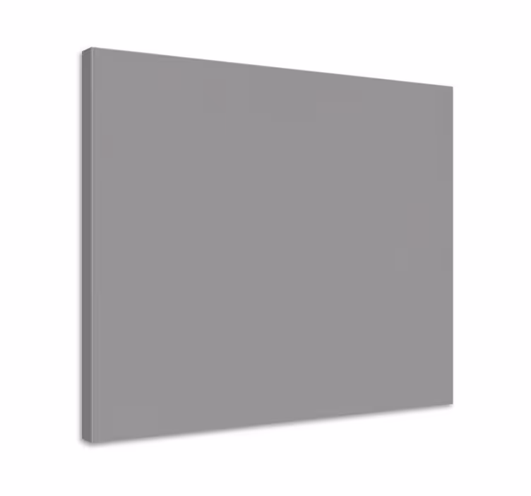 Modern canvas schilderij eenvoudig grijs ontwerp - TenStickers