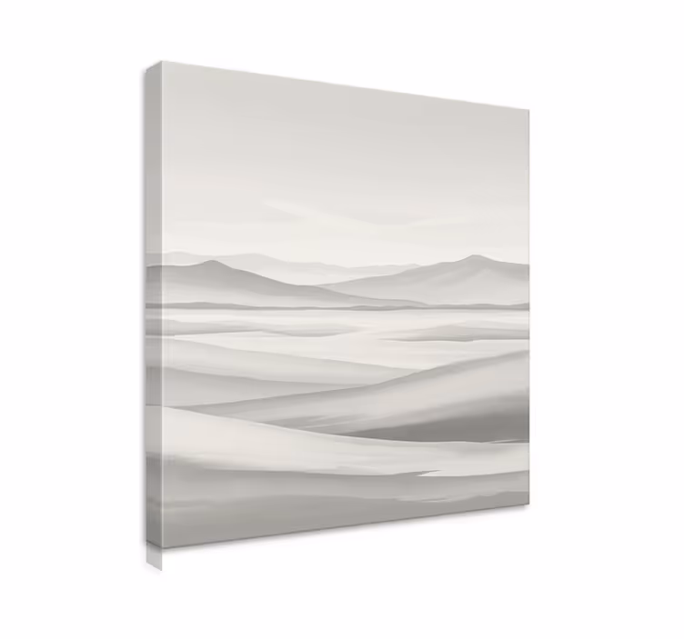 Canvas landschap "wolk danser" landschap - TenStickers
