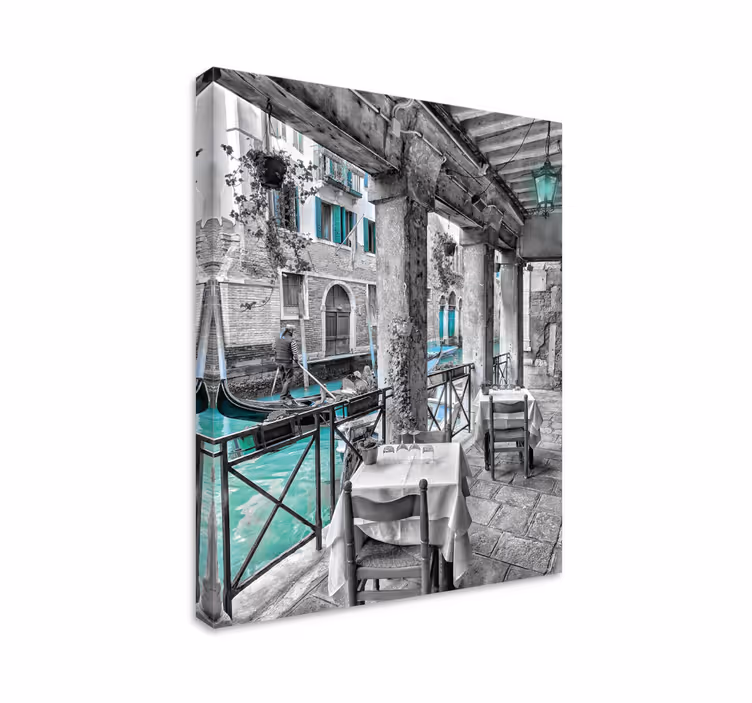 Canvas schilderij  Venetië stad  - TenStickers