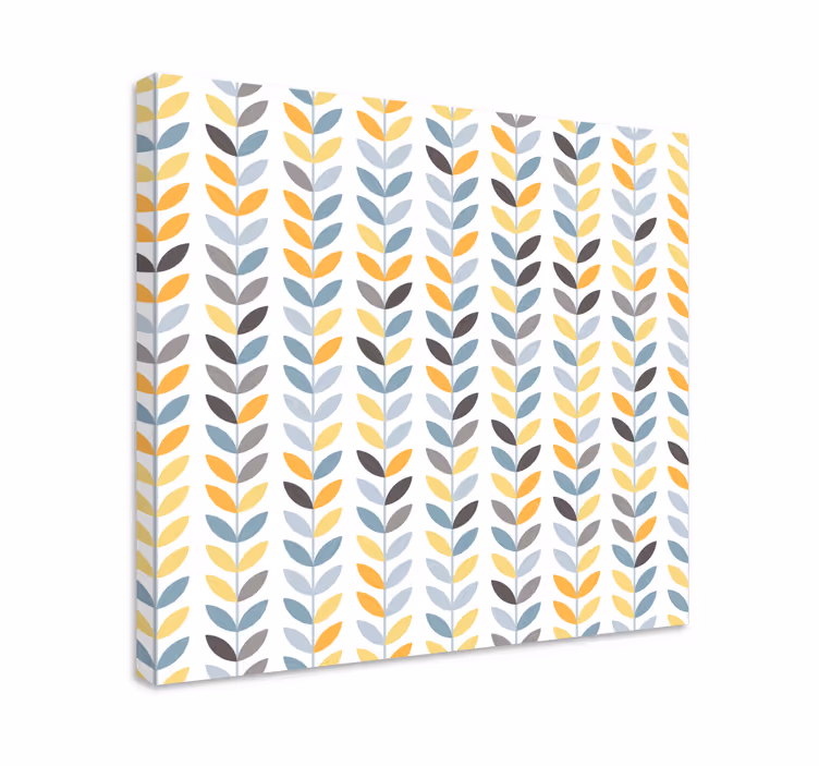 Veelkleurig Scandinavische canvas schilderij  - TenStickers