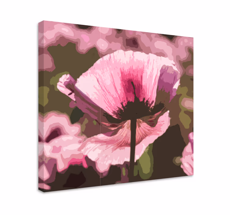 Abstracte bloesem Canvas schilderijen bloemen - TenStickers