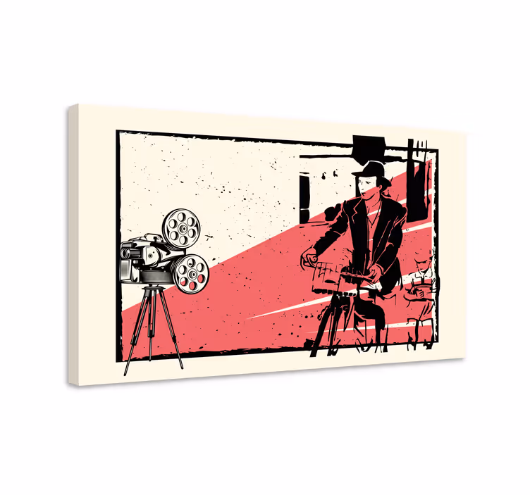 Canvas schilderij andere bloemen en planten filmklassieker - TenStickers