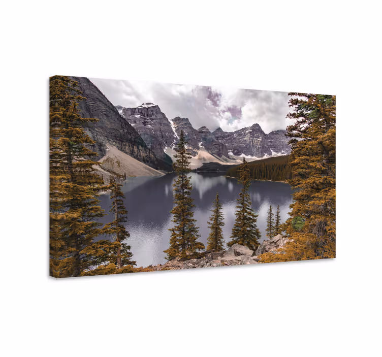 Canvas landschap majestueus bergmeer - TenStickers