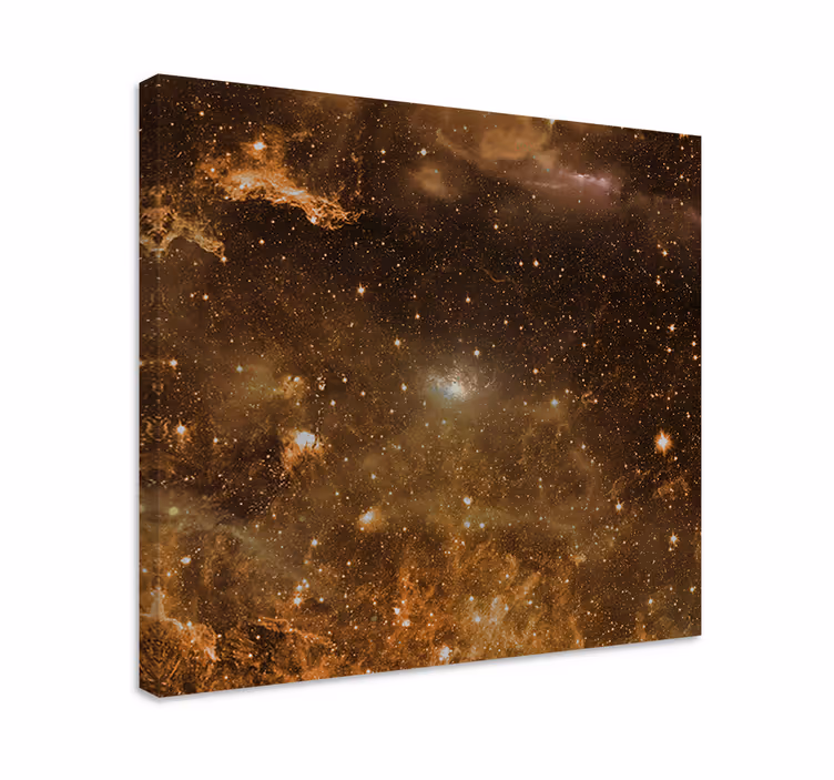 Canvas landschap sterrenhemel - TenStickers