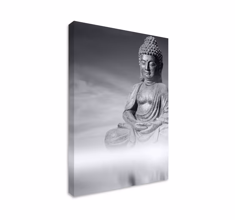 Boeddha zen canvas schilderij - TenStickers
