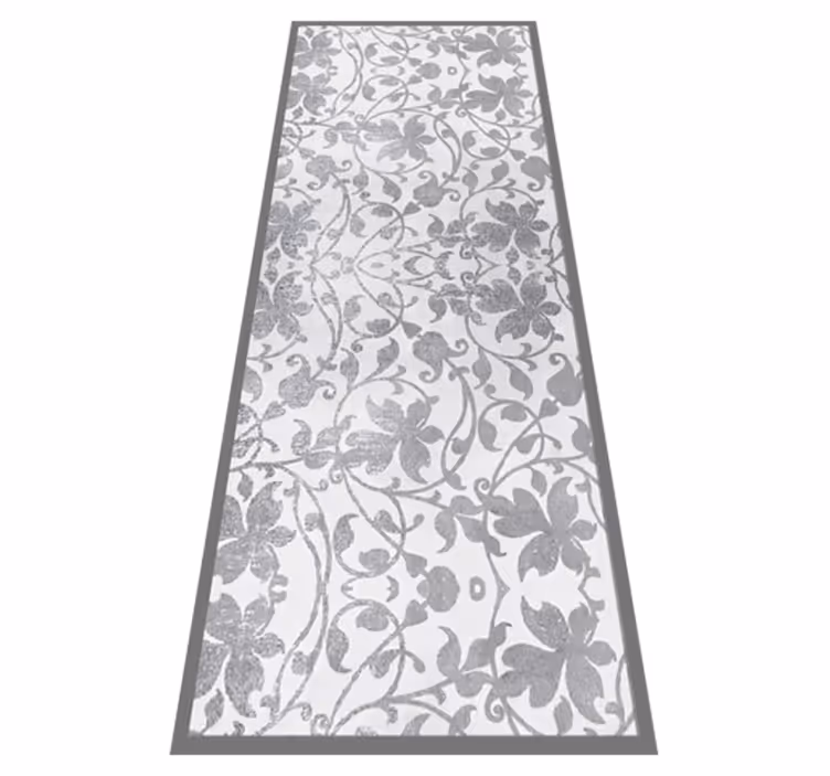 Cementdamast vinyl tapijt keuken - TenStickers