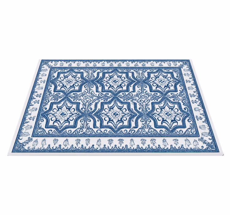 majorica portugees vinyl tapijt woonkamer - TenStickers