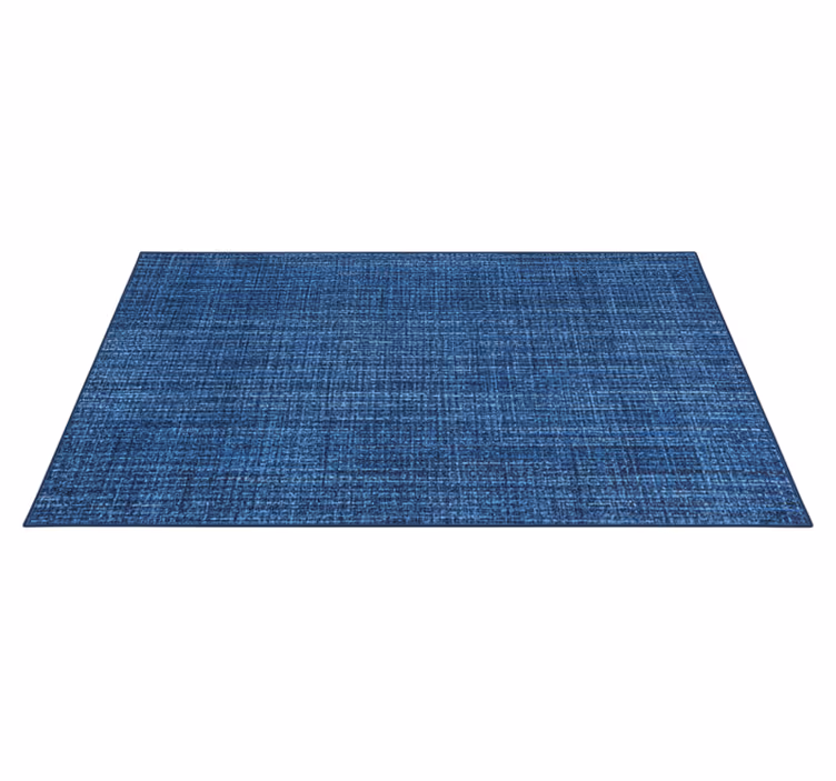 Vinyl tapijt andere textuur blauw stof effect - TenStickers