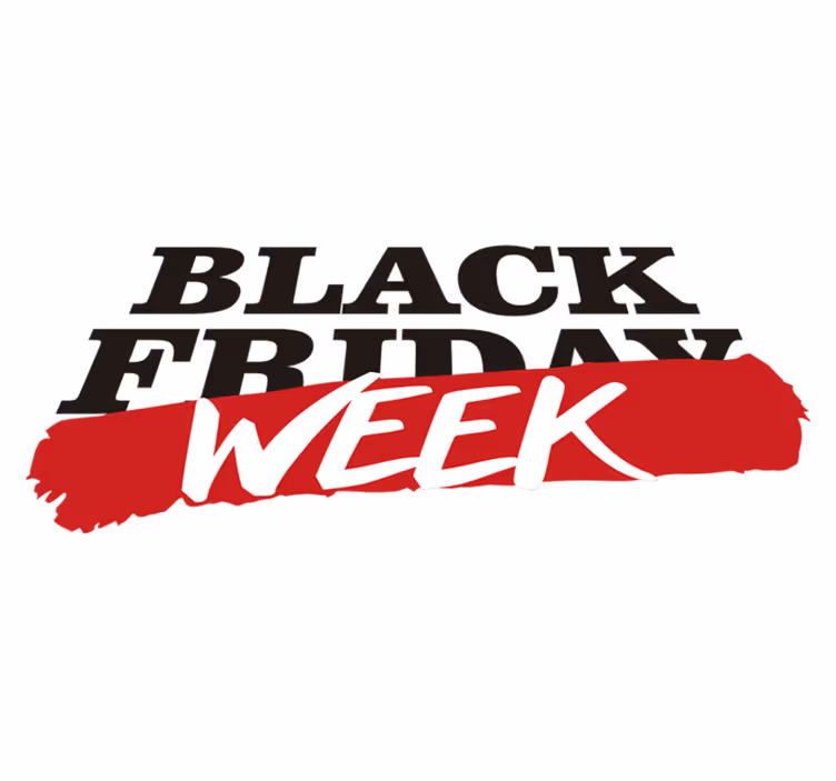 Black friday vinyl tapijt black friday week - TenStickers