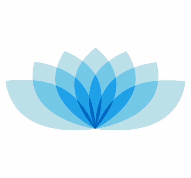 Vinyl tapijt bloemen en planten monocolour loto - TenStickers