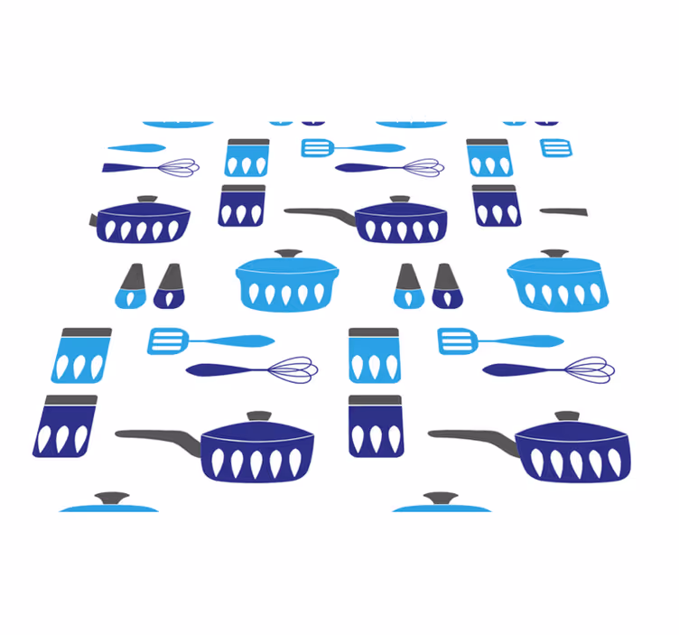 Vinyl tapijt keuken wanddecoratie keukenaccessoires - TenStickers