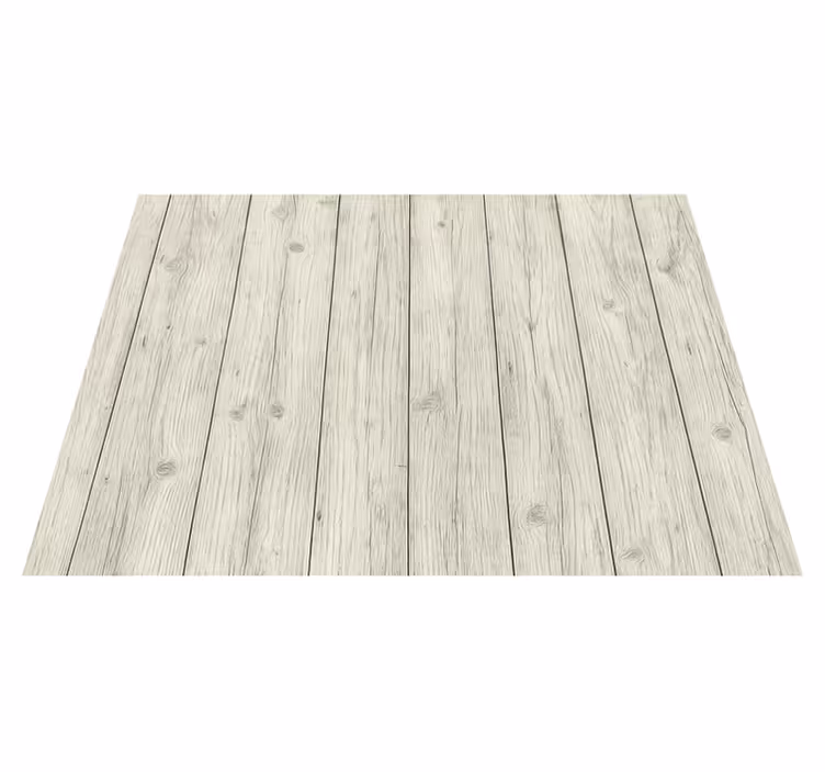 Vinyl tapijt slaapkamer rustic hout - TenStickers