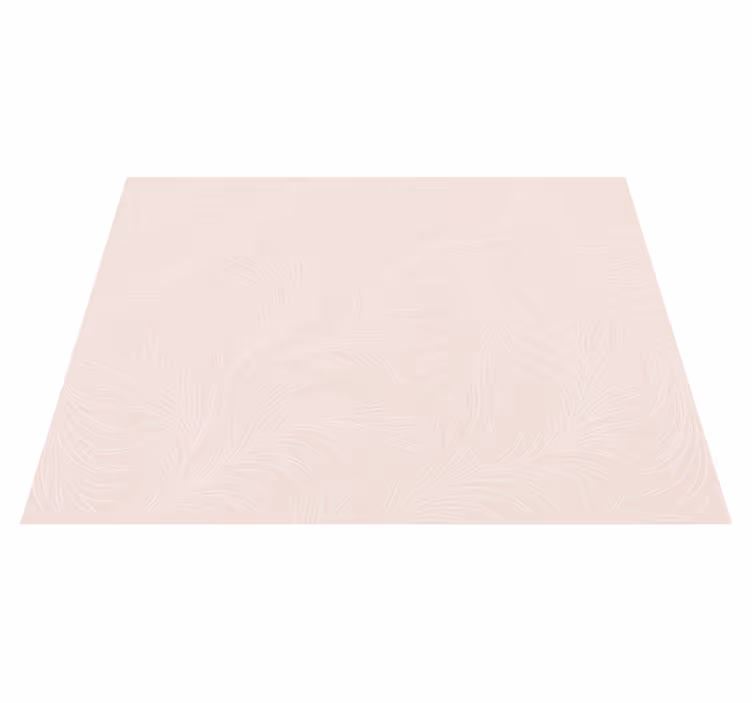 Vinyl tapijt slaapkamer soft roze botanisch - TenStickers