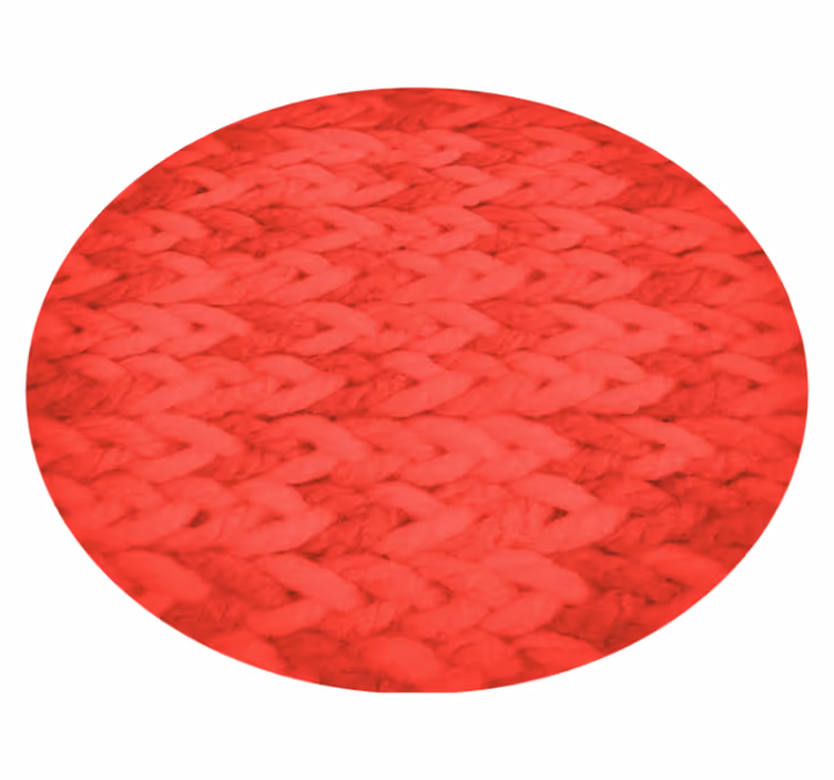 Vinyl tapijt geometrisch ronde textuurpatronen - TenStickers