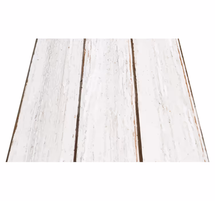 Vinyl tapijt badkamer vintage houten verticale strepen - TenStickers