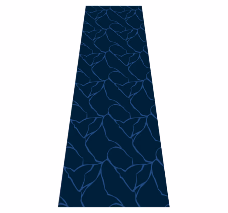 Vinyl tapijt badkamer blauw marmer textuur ontwerp - TenStickers