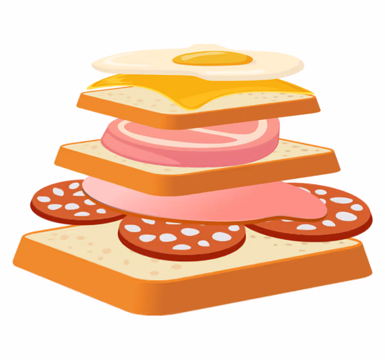 Vinyl tapijt keuken francesinha - TenStickers