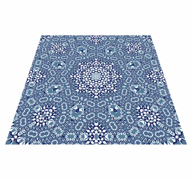 Vinyl tapijt keuken mosaic mandala - TenStickers