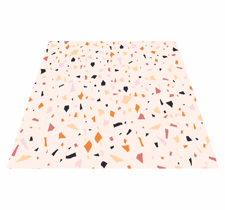 Vinyl tapijt keuken grijs terrazzo plaat - TenStickers