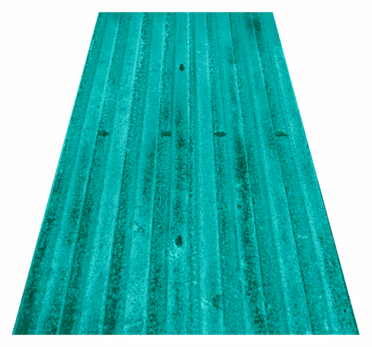 Vinyl tapijt keuken mint verouderde metallic textuur - TenStickers
