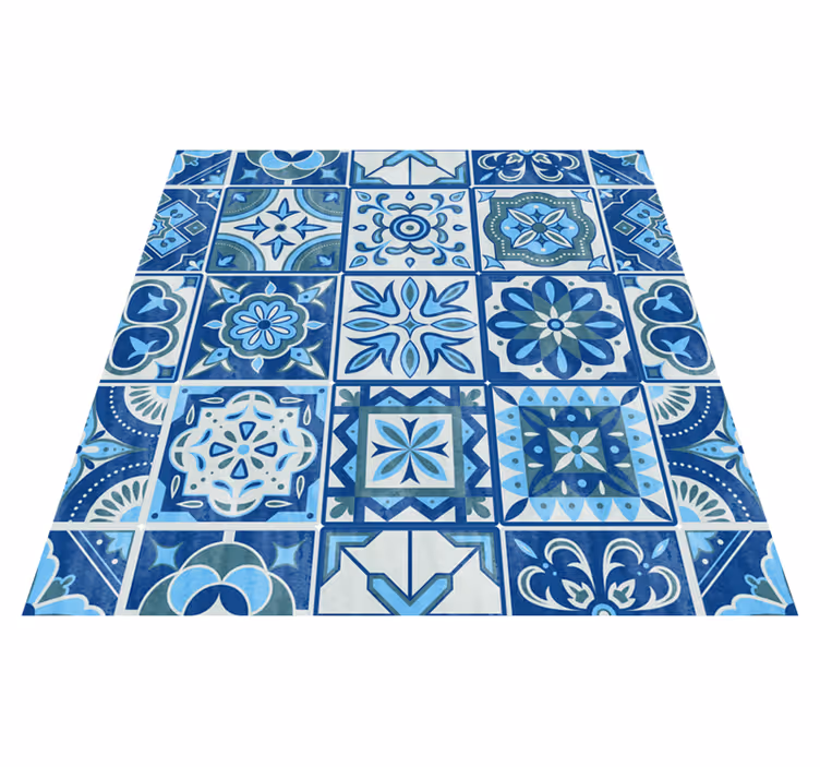 Vinyl tapijt keuken talavera tegels wanddecoratie - TenStickers