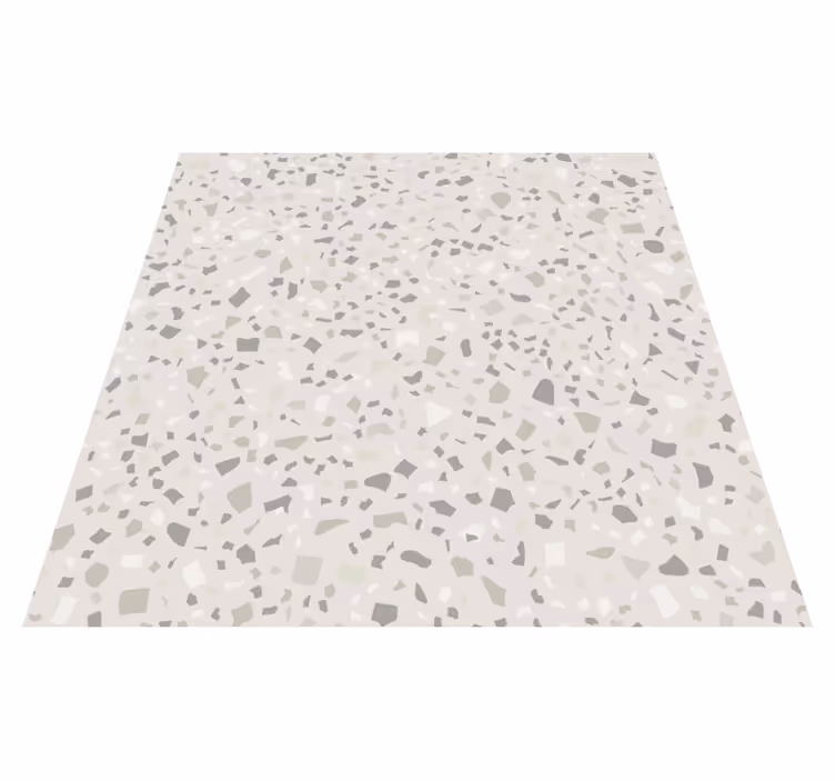 Vinyl tapijt keuken grey terrazzo - TenStickers