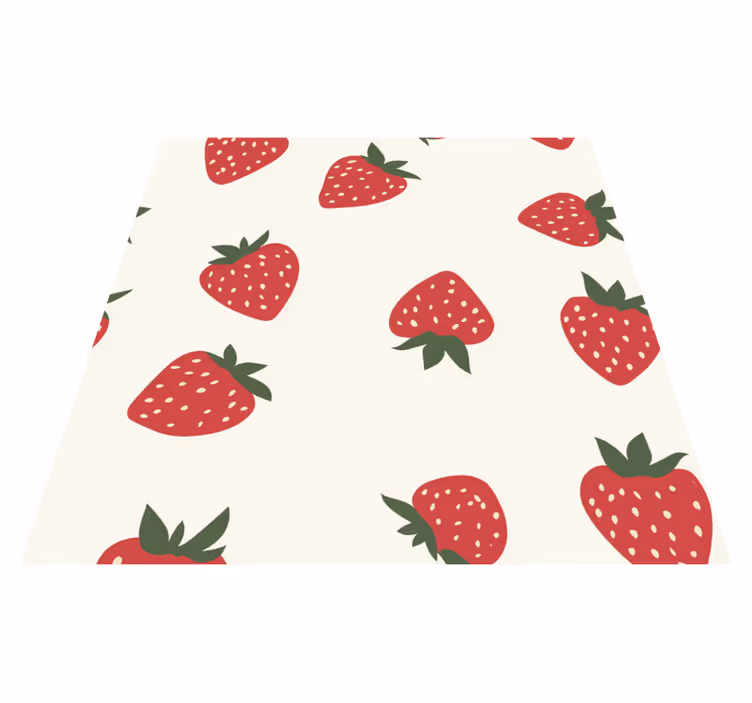 Vinyl tapijt keuken kersenfruit design - TenStickers