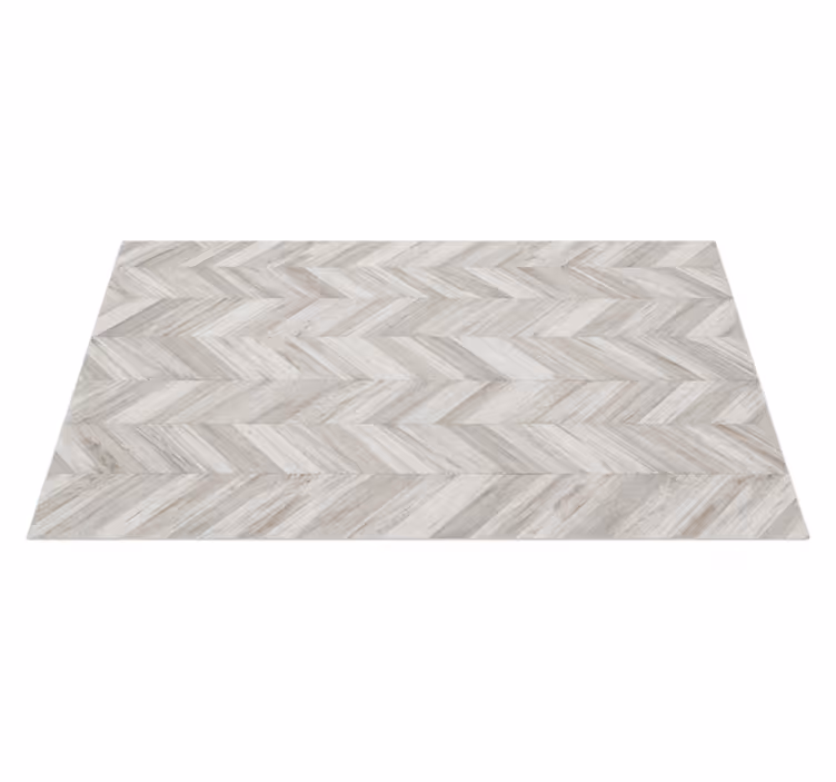 Vinyl tapijt keuken rustic v-plank - TenStickers