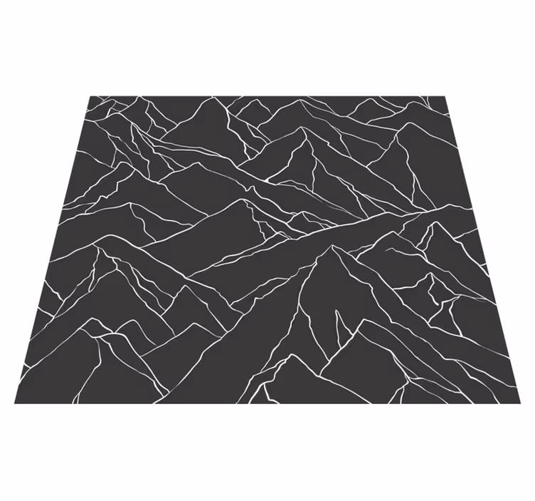 Vinyl tapijt kantoor bergomtrek - TenStickers