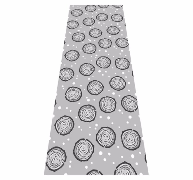 Vinyl tapijt scandinavisch nordic stijl alpen - TenStickers