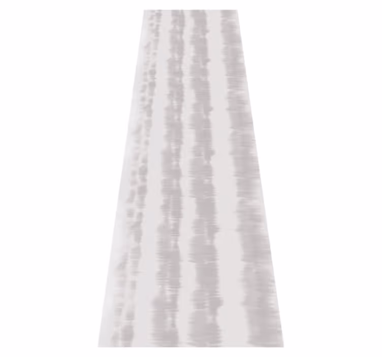 Vinyl tapijt scandinavisch lichtgrijs japandi patroon lijnen - TenStickers
