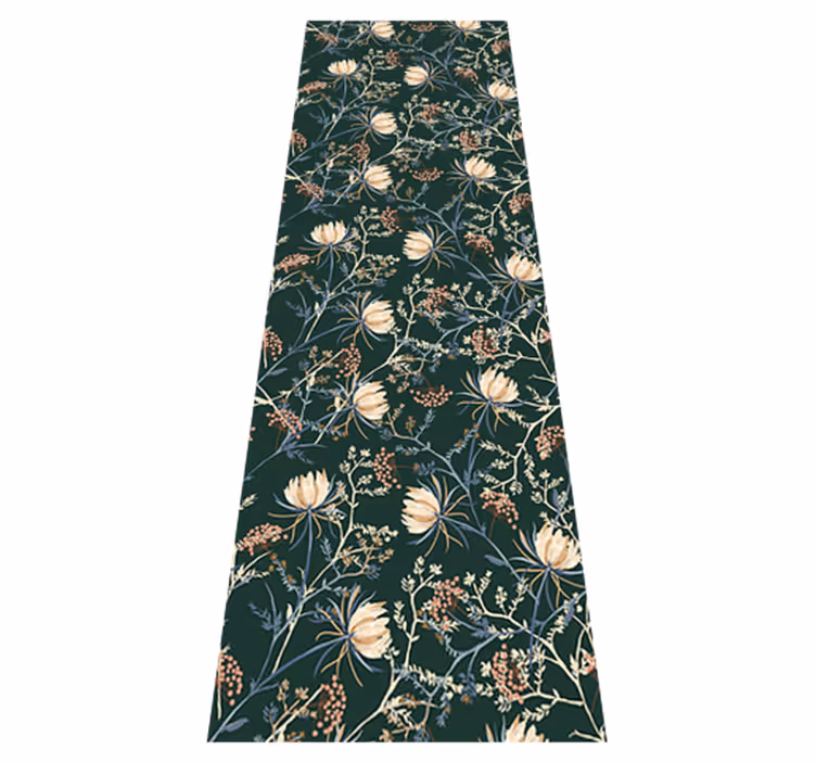 Vinyl tapijt natuur restore emerald stijl - TenStickers