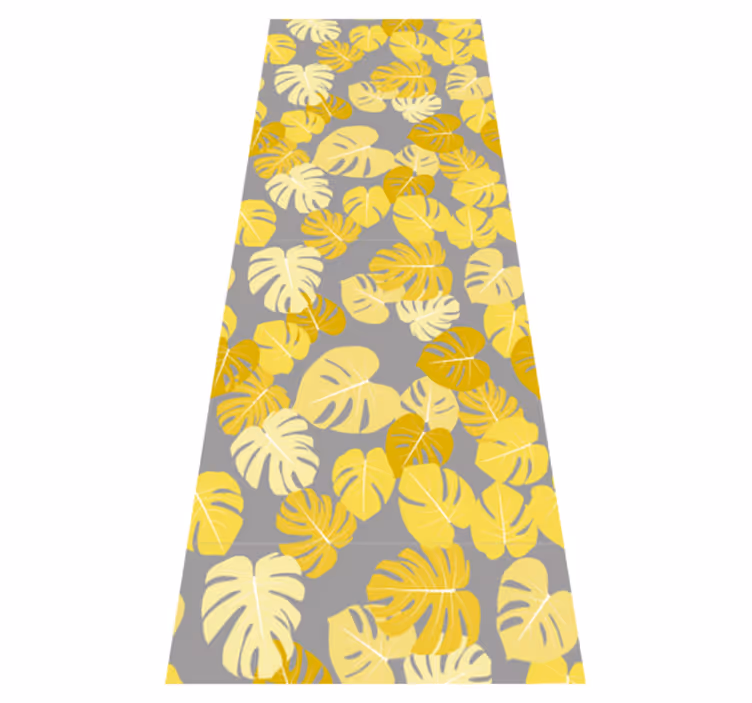 Vinyl tapijt natuur pantone monstera leaf - TenStickers