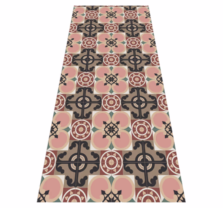 Vinyl tapijt antiek azulejos uit toledo - TenStickers