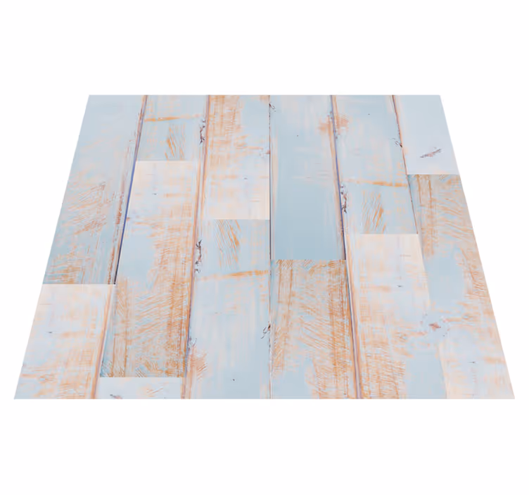 Vinyl tapijt textuur verouderde houten planken - TenStickers