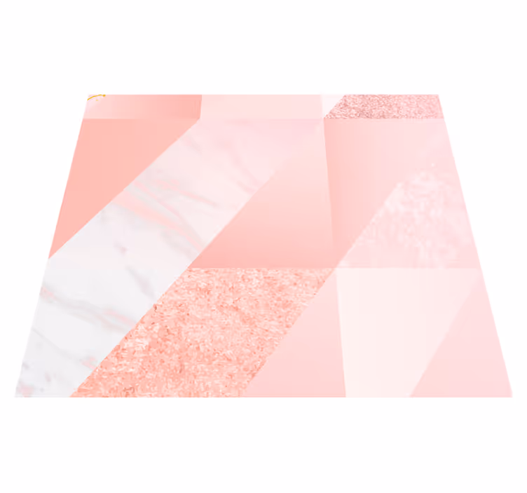 Vinyl tapijt textuur roze marmer behang - TenStickers