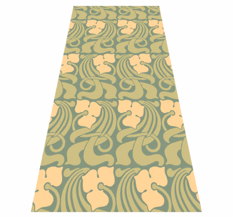Vinyl tapijt antiek modern stijl patroon - TenStickers