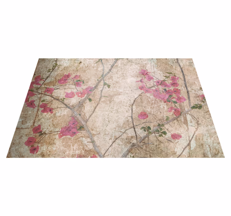 Vinyl tapijt antiek met vintage stijl klimop - TenStickers