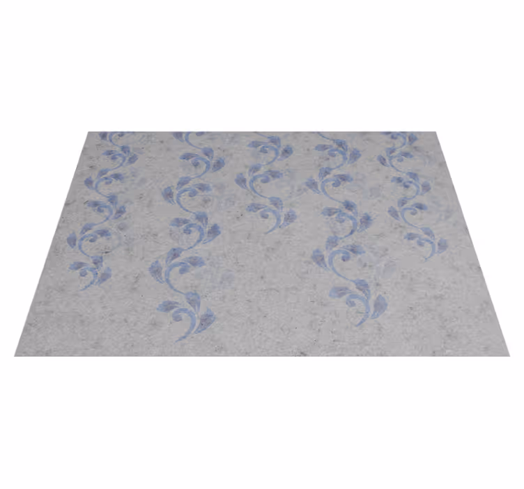 Vinyl tapijt antiek met vintage aquarel klimop - TenStickers