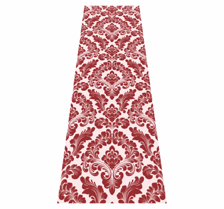 Vinyl tapijt textuur blockprint - TenStickers