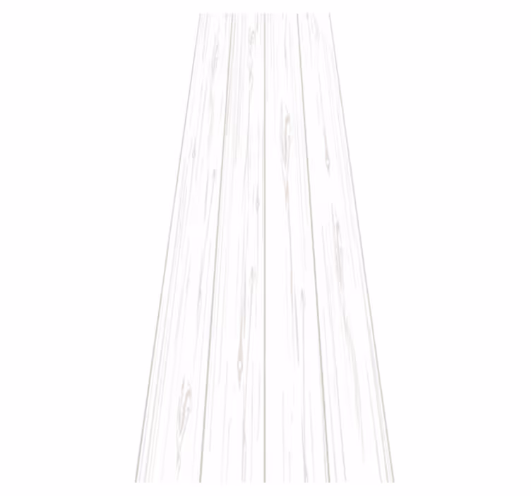 Vinyl tapijt textuur witte houten modern rustiek - TenStickers