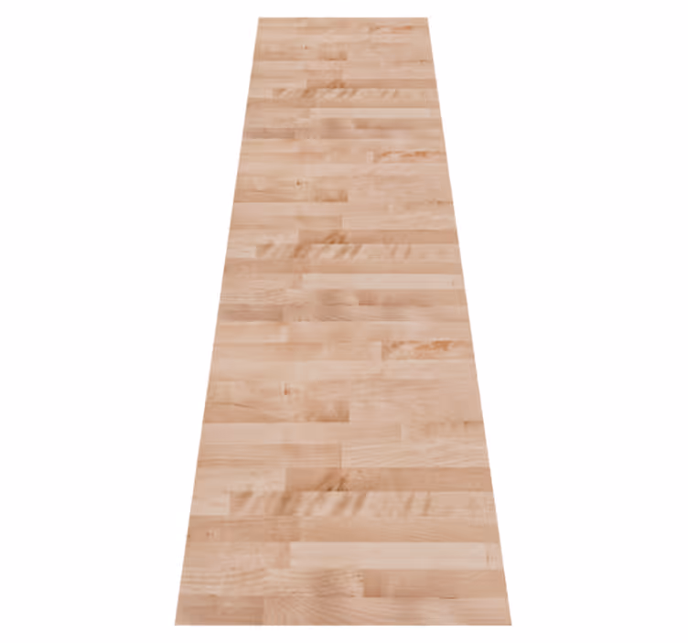 Vinyl tapijt textuur elegante bruine houten plank - TenStickers