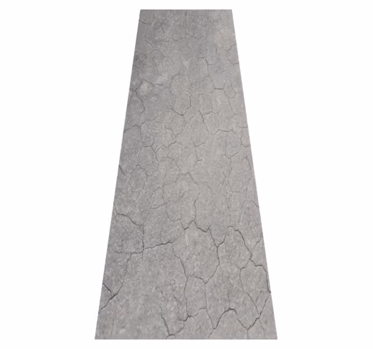 Vinyl tapijt textuur gebroken rustieke steen design - TenStickers