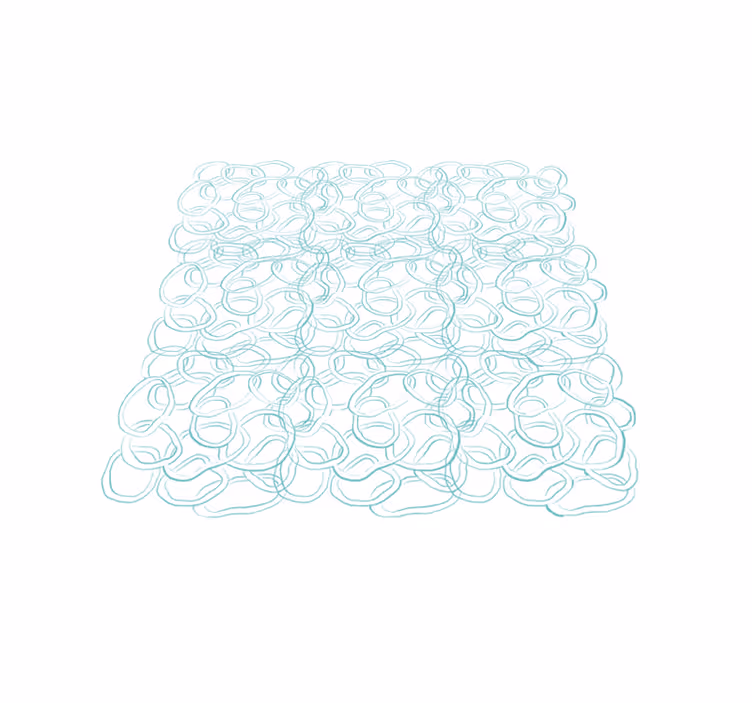 Vinyl tapijt geometrisch abstract circulair modern - TenStickers
