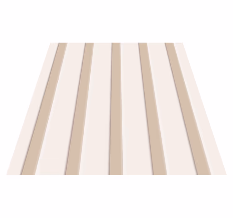Vinyl tapijt hal beige strepen - TenStickers
