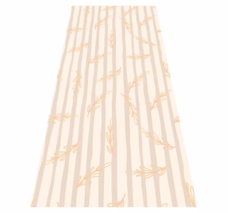 Vinyl tapijt hal elegant beige - TenStickers