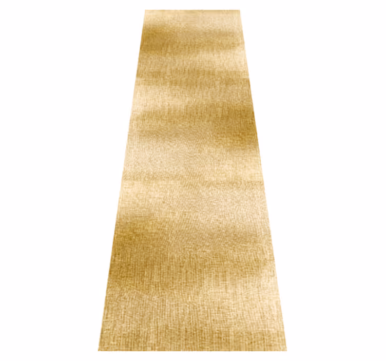 Vinyl tapijt hal gouden effect - TenStickers