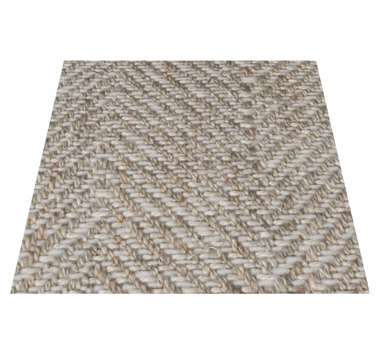Vinyl tapijt beige met natuurlijke textuur - TenStickers